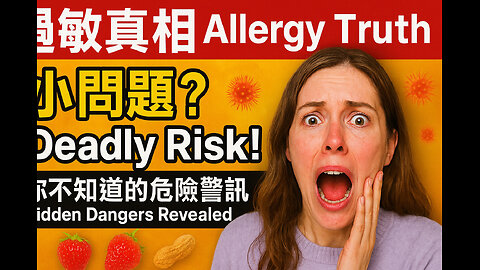 過敏真相大揭密：你以為的小問題，其實可能致命！The Shocking Truth About Allergies: What Seems Minor Could Be Deadly!