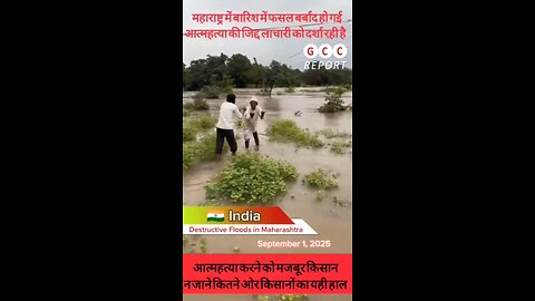 #India #Maharashtra #Latur #floods #farmers #weather #climate #destruction #anomaly #climatechange