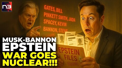 OMG! Elon DECLARES WAR on Bannon With Epstein Bombshell – Steve's Revenge Plan EXPOSED!