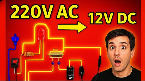 How Can 220V AC be Converted to 12V DC for Safe and Efficient Battery Charging?