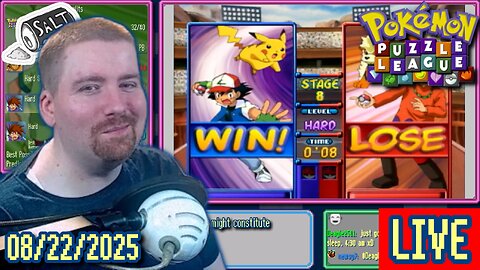 Friday Night Salt Mines: Races or Hard WR Attempts Edition, Doods! [Pokémon Puzzle League Speedruns]