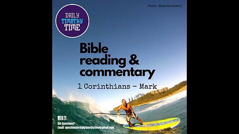 Fri, 23 May 2025 • 1 Corinthians 10:1-10:11