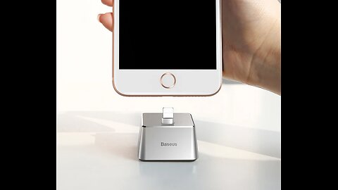Simplest Charging Dock for Your iPhone - No More Complexity