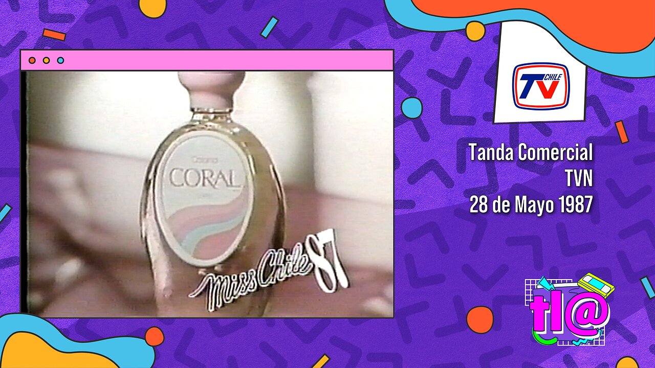 Tanda Comercial TVN (28 de Mayo 1987)