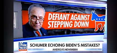 03/24/2025 Chuck Shumer NOT stepping down. Pres. Trump has advice for Harris.