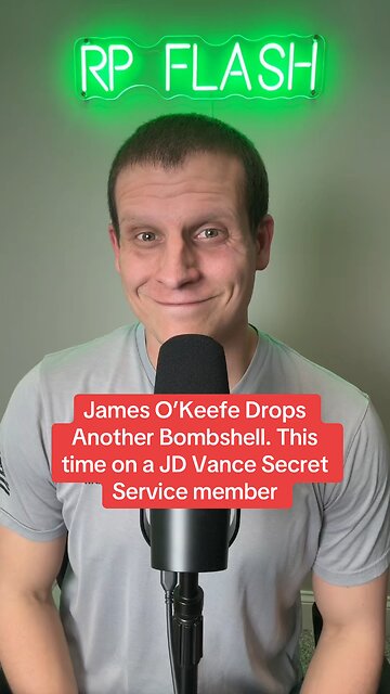 James O’Keefe drops another bombshell. This time on a JD Vance secret service member
