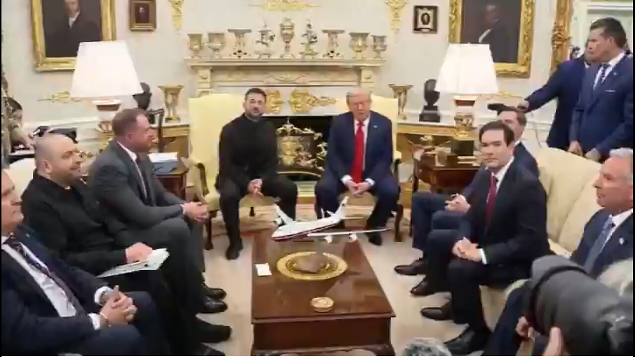 Snippets: Zelensky & European Leaches Meet w/ Trump at White House