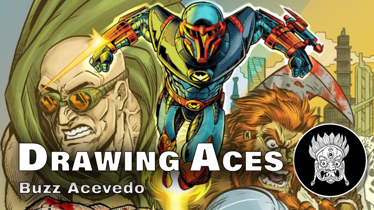 Drawing Aces Anthology #1 LIVE w/ Buzz Acevedo & Yang Yan Zhao — The Indie Comic Frontier
