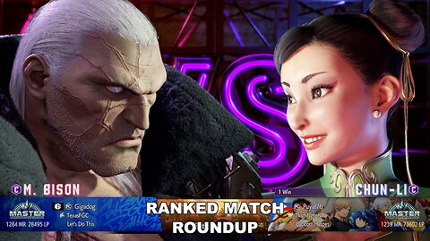 Kuya Kalbo SF6 Ranked Match Roundup. Chun Li Master Rank [Hori Fight Stick]