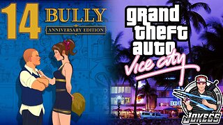 [LIVE] Bully | GTA: Vice City | First Playthrough | 14 | Printing Money and Moving On Up!