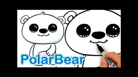 How to Draw a Polar Bear Cute and Easy