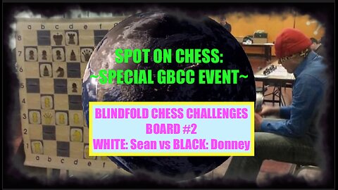 SPOT ON CHESS: GBCC Blindfold Chess Challenges Board #2 (Simul One 11/08/25)