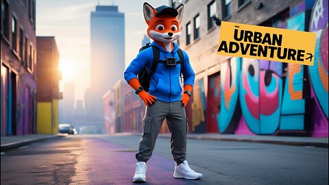 Urban Adventures with Tiko Bhai 🏙️🦊 | Street Markets, Rooftops & City Sights | Vlog 55