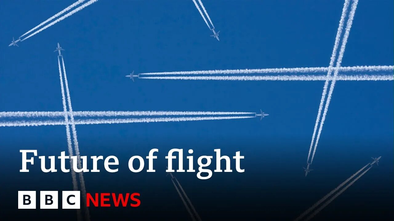 Can we clean up air travel? | BBC News