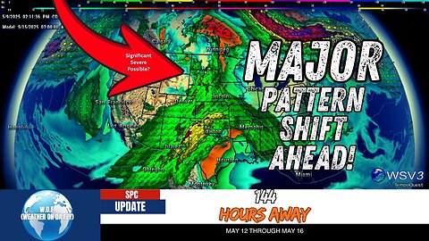 ⚠️ Significant Severe Weather Risk May Return Next Week: May 12-16 Outlook!