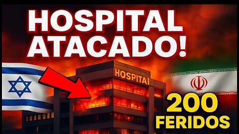 HOSPITAL ATACADO! Ministro Israelense Declara: 'Khamenei Não Pode Existir' | 147 Feridos