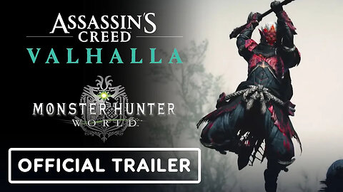 Assassin's Creed Valhalla x Monster Hunter - World - Official Crossover Trailer