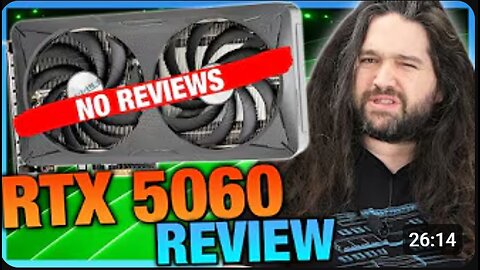 🚫 Forbidden RTX 5060 Review! 🔥 Shocking Benchmark Results You Weren’t Supposed to See! 📉💥