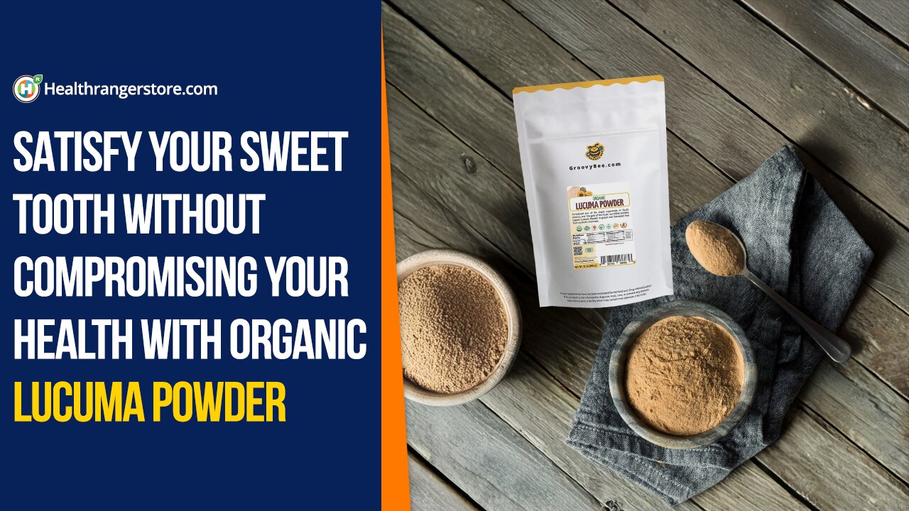 Satisfy your sweet tooth without compromising your health with Organic Lucuma Powder