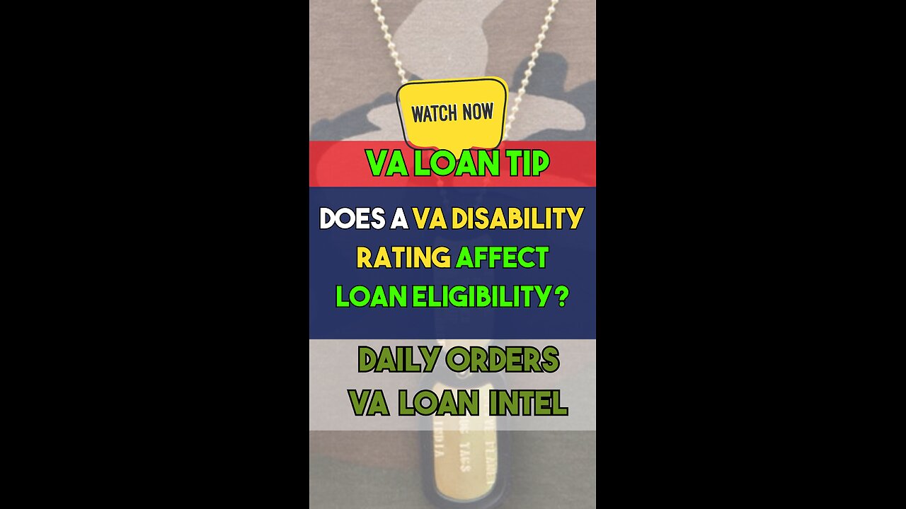 Does a VA Disability Rating Affect Loan Eligibility?