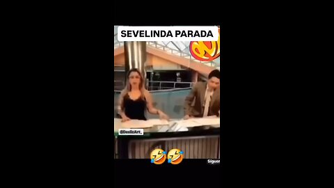 No le lleves la contraria a la reportera.🤣
