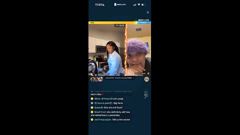 BIGO SUEWOO CHATS WITH CNN LINED PK BIGO LIVE