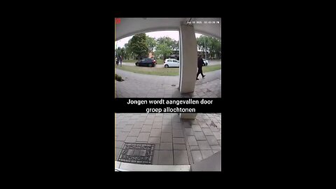 Netherlands Refugees Youths attack white Dutch Boy
