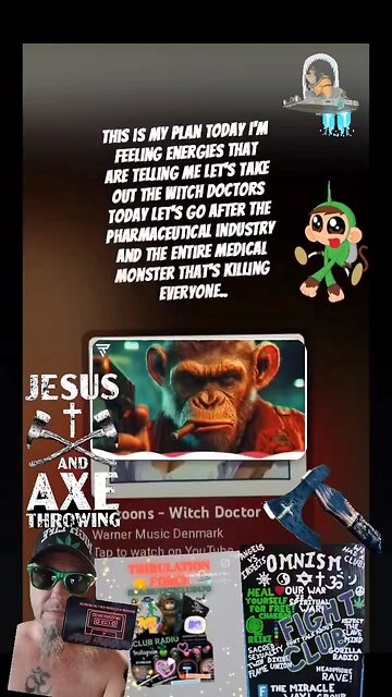 SPACE MONKEY HEALING THE WORLD 🌎