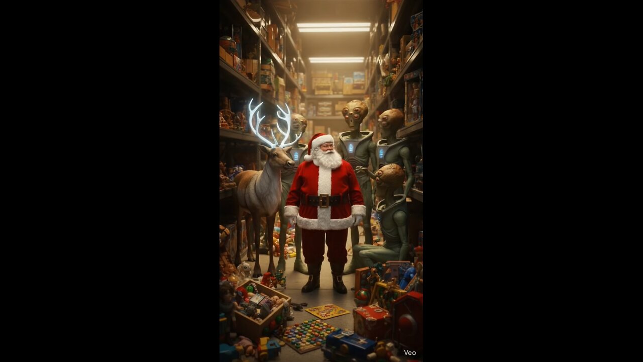 Santa robbed by Martians