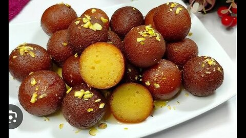 Soft & Juicy Gulab Jamun Recipe | Traditional Indian Dessert Made Easy!" #indianfood