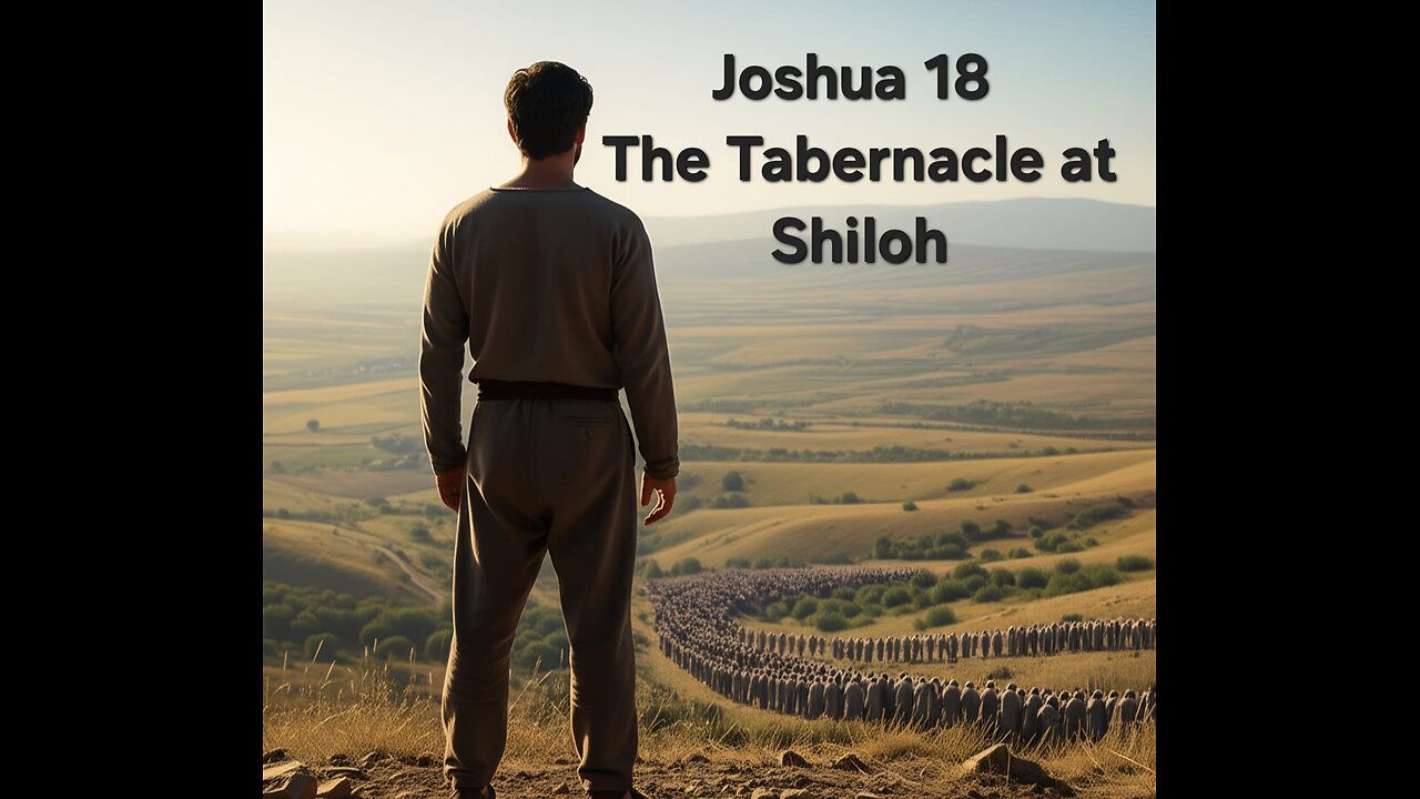Joshua 18 | The Tabernacle at Shiloh || Pastor Aaron Thompson || SFBC Vancouver