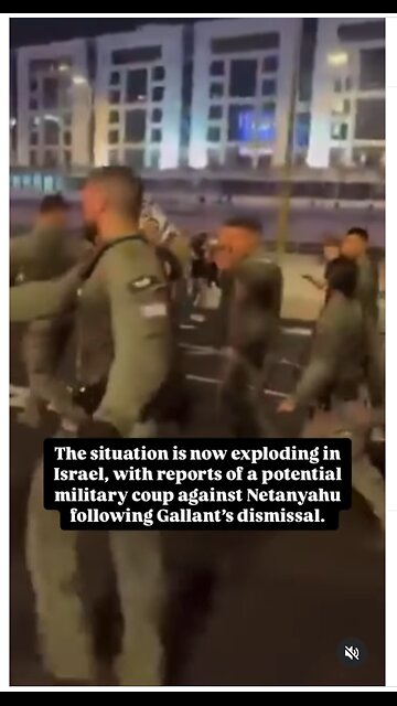 Potential military coup in Israel