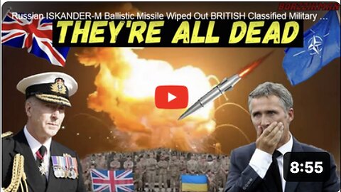 Russian ISKANDER-M Ballistic Missile Eliminates UK Classified Military Base in Odessa