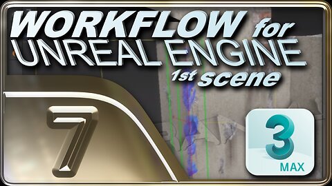 E07 - Corner Crack Decal Objects - 3D Workflow for Unreal Engine Project 1 - ⏳x4