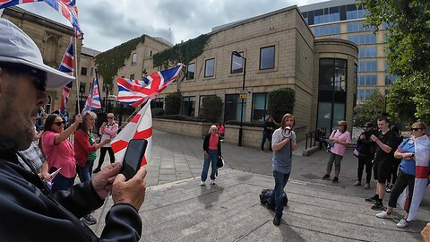 Newcastle - New Bridge Hotel Migrant Protest - Sat. 16/08/25