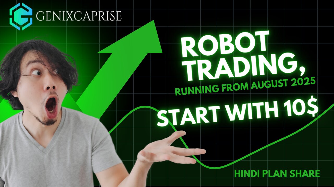 Robot trading, start with 10$ only.