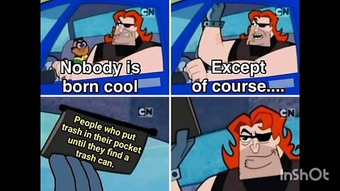 Nobody is born cool