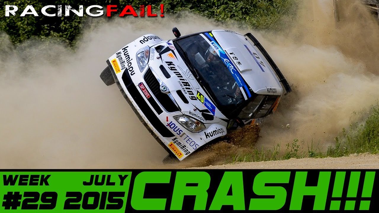 Racing and Rally Crash Compilation Week 29 July 2015