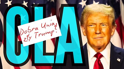 CŁA i re-industrializacja USA, tu się wszyscy cieszą!