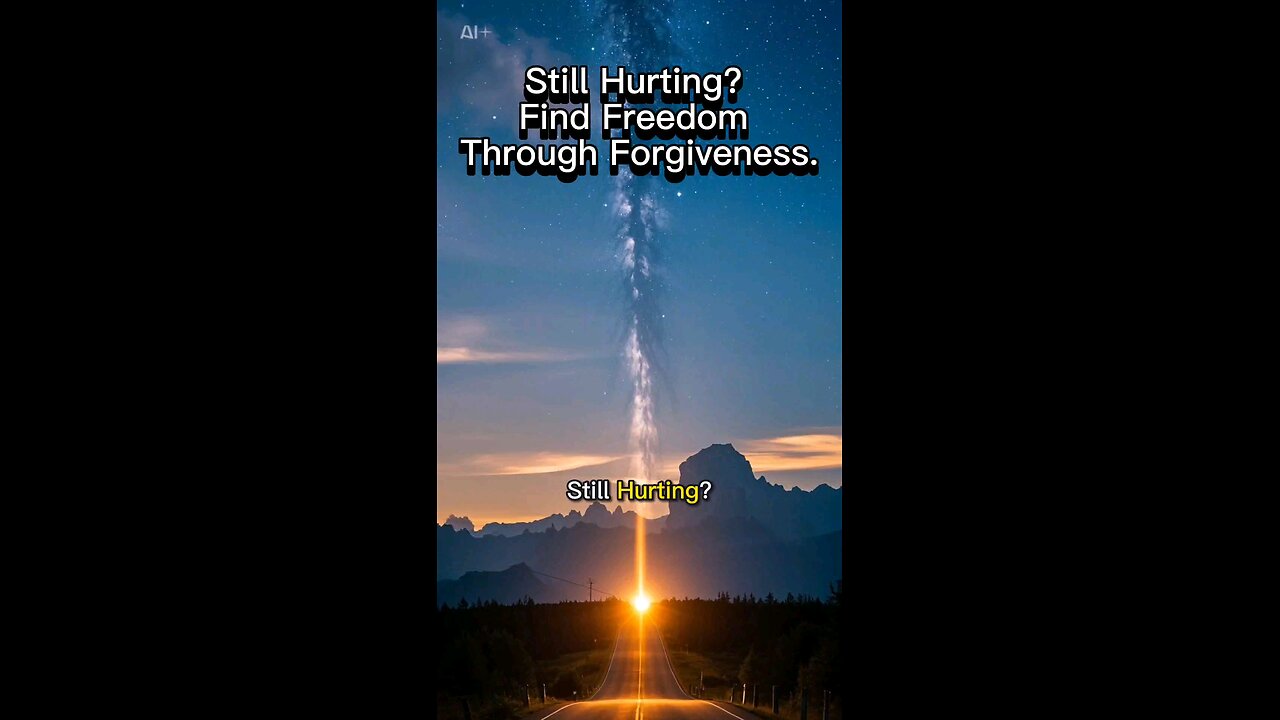 Still Hurting? Find Freedom Through Forgiveness.