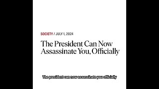 TRUMP CAN LEGALLY END US
