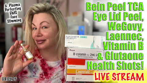 Live TCA Eye Lid Peel, Weekly Weight Loss & Vitamins, Plasma Perfecting Mask! Code Jessica10 Saves