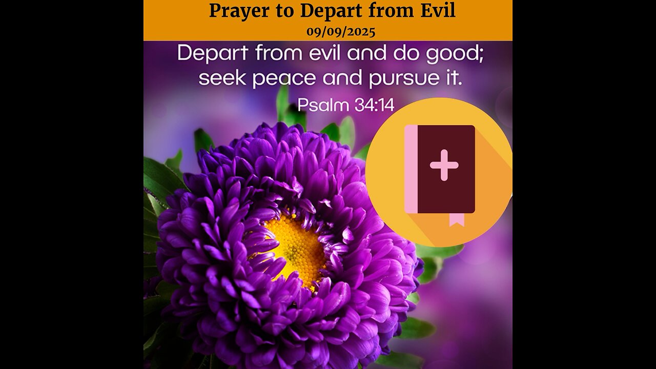 Prayer to depart from Evil