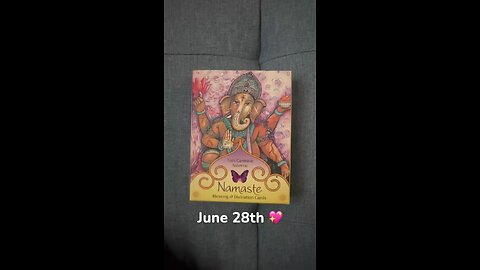 6/28/25 card: you are a blessing