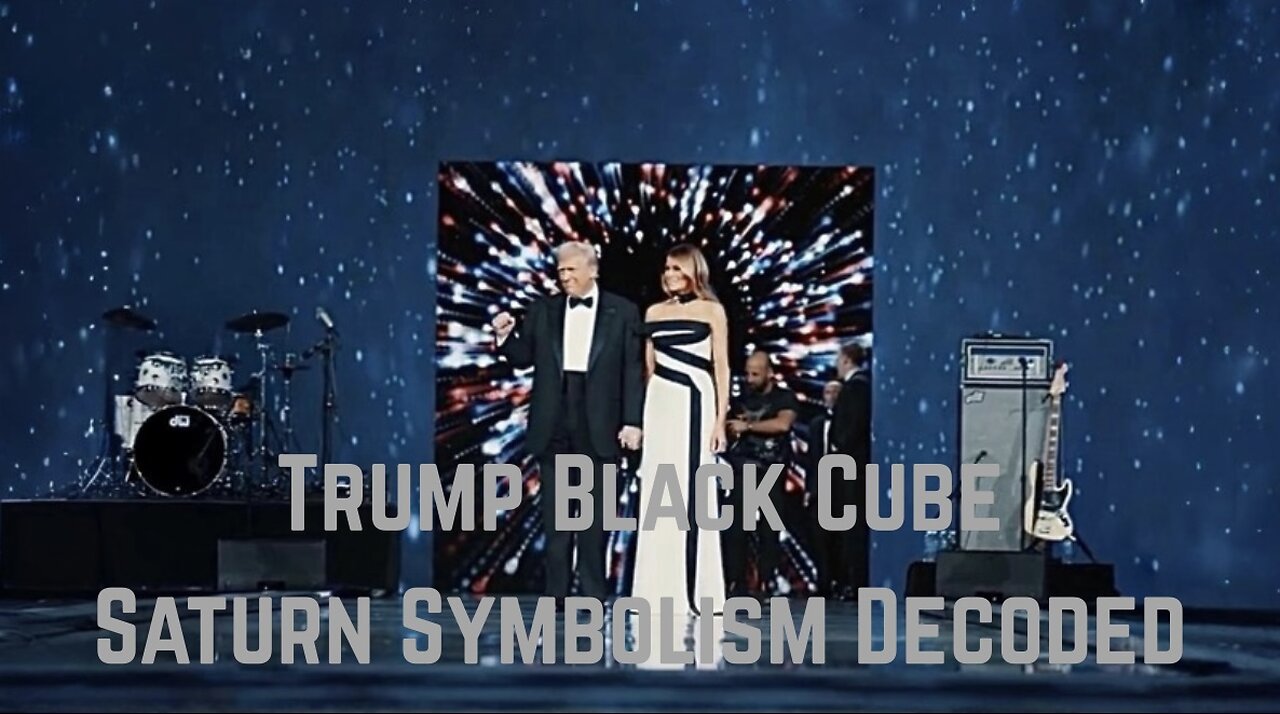 Trump Black Cube Saturn Symbolism Decoded by Christopher Jon Bjerknes