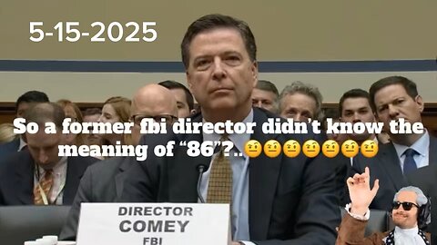 James Comey just “threatened” POTUS?! | Comey makes a vague threatening post.