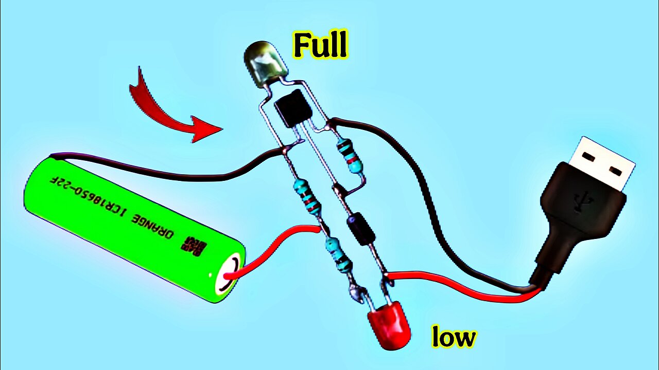 DIY Lithium Battery Charger: Simple Circuit Design for Beginners.