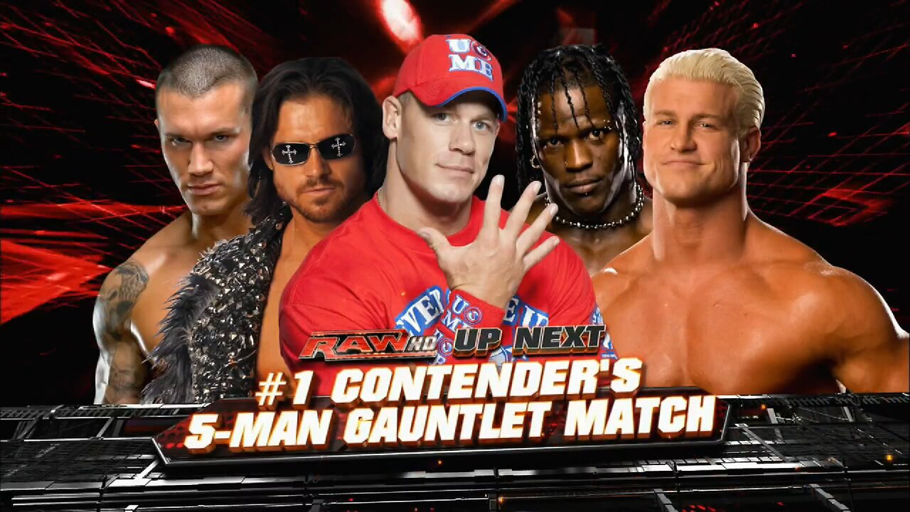 5-Man Gauntlet Match - #1 Contenders Match (Full Match)