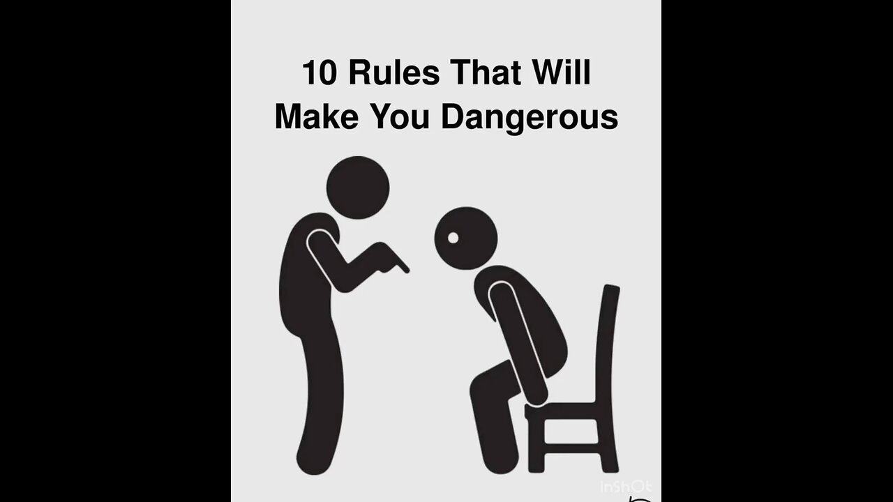 Rules that will make you more dangerous