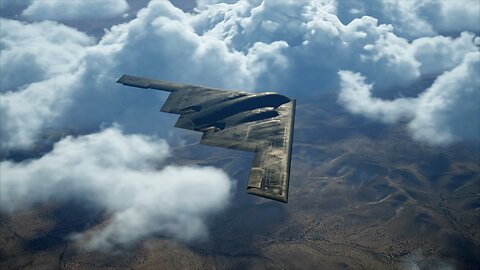 B-2 spirit stealth bomber